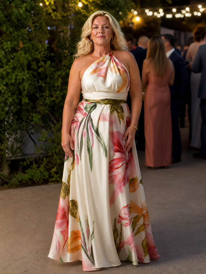 Amiel | Robe Maxi Florale Légère