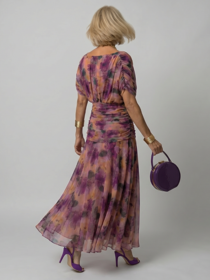 Calen | Robe Midi Décolletée