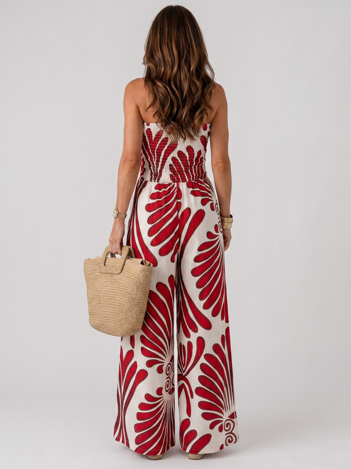 Auvelle | Robe Maxi Silhouette Flottante Sans Bretelles