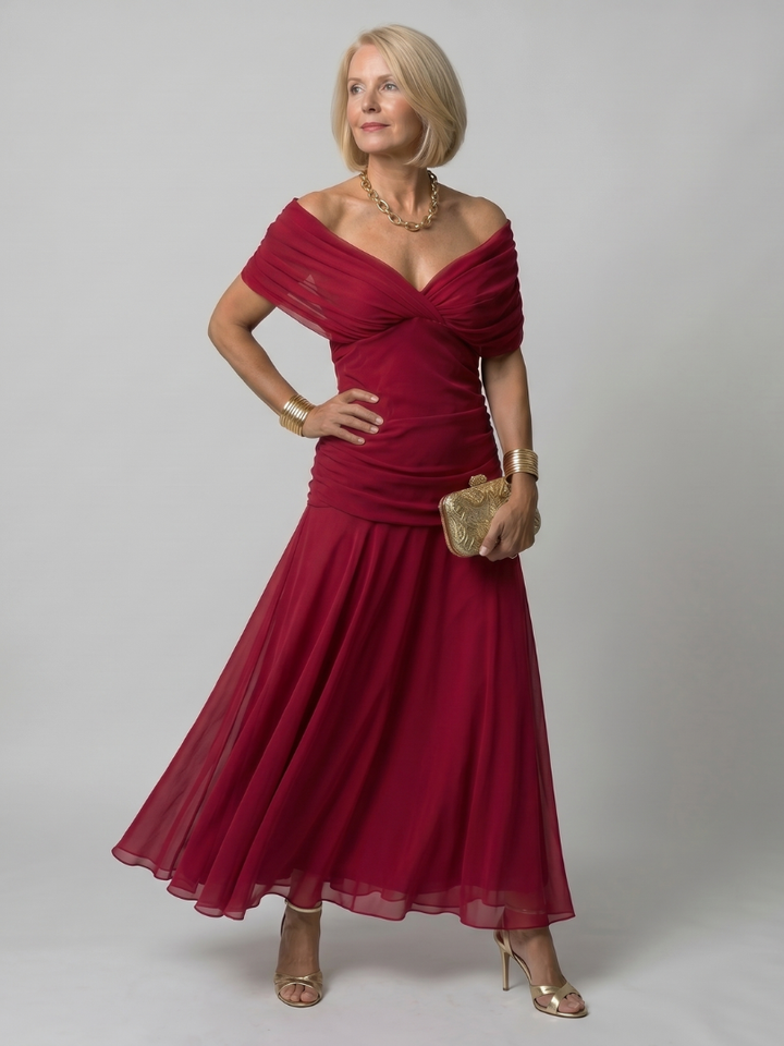Calen | Robe Midi Décolletée